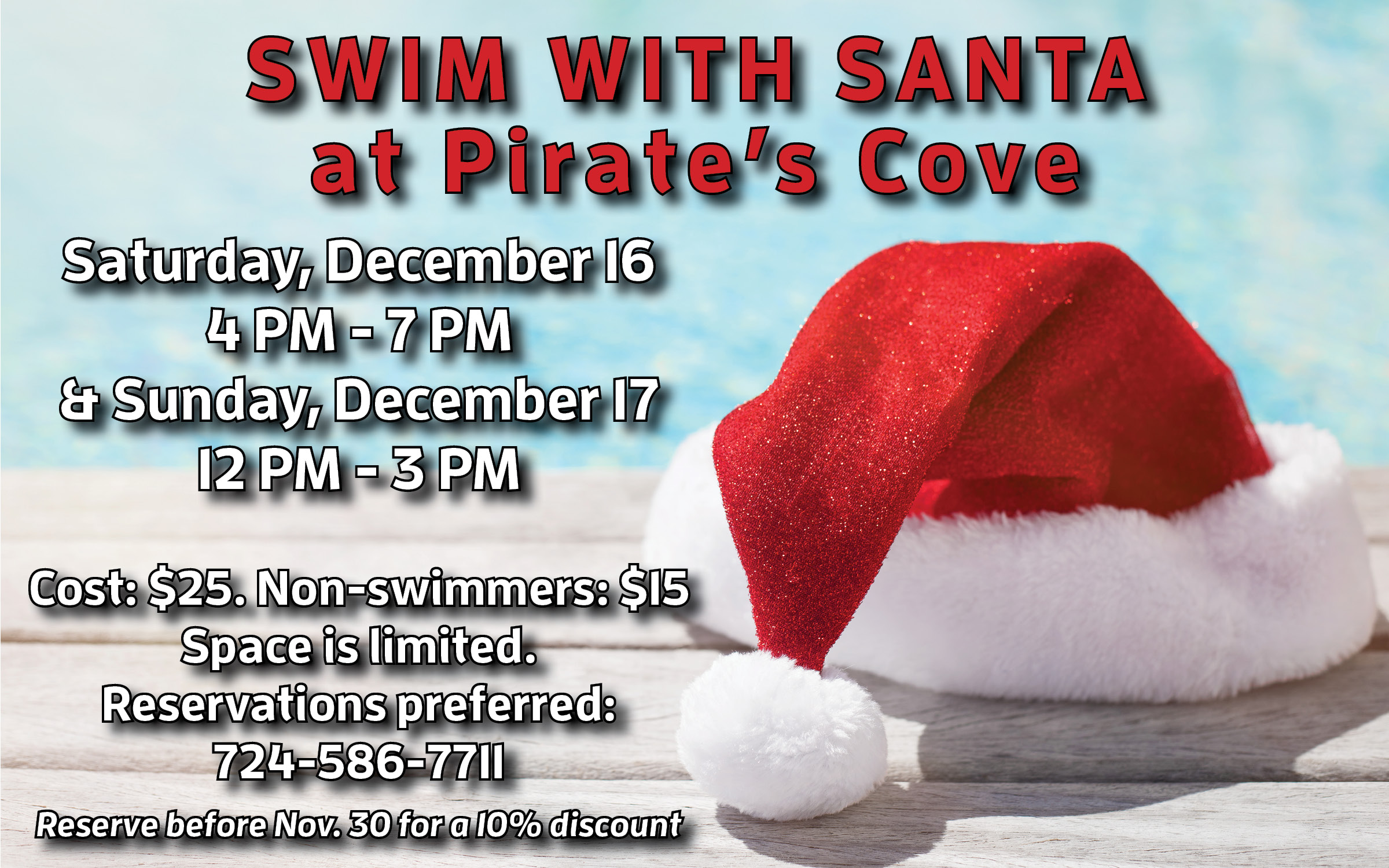 Newsletters - Play 36 - Swim with Santa