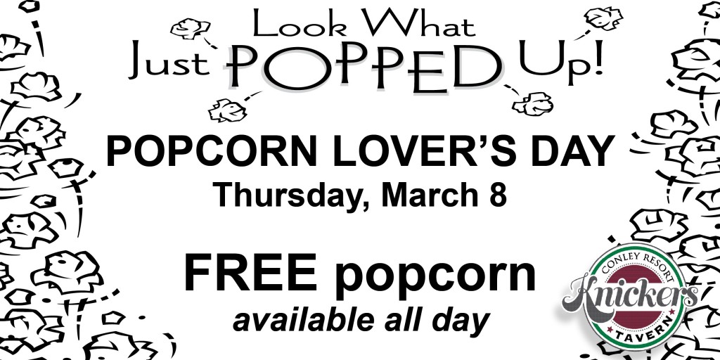 Newsletters - Play 36 - Knickers - National Popcorn Lover's Day