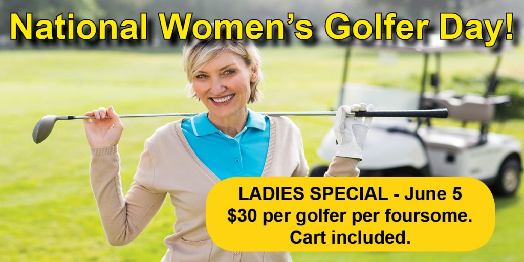Newsletters - Play 36 - National Women's Golfer Day